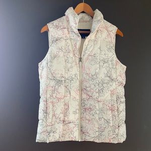 Lands’ End Women's Print Down Puffer Vest